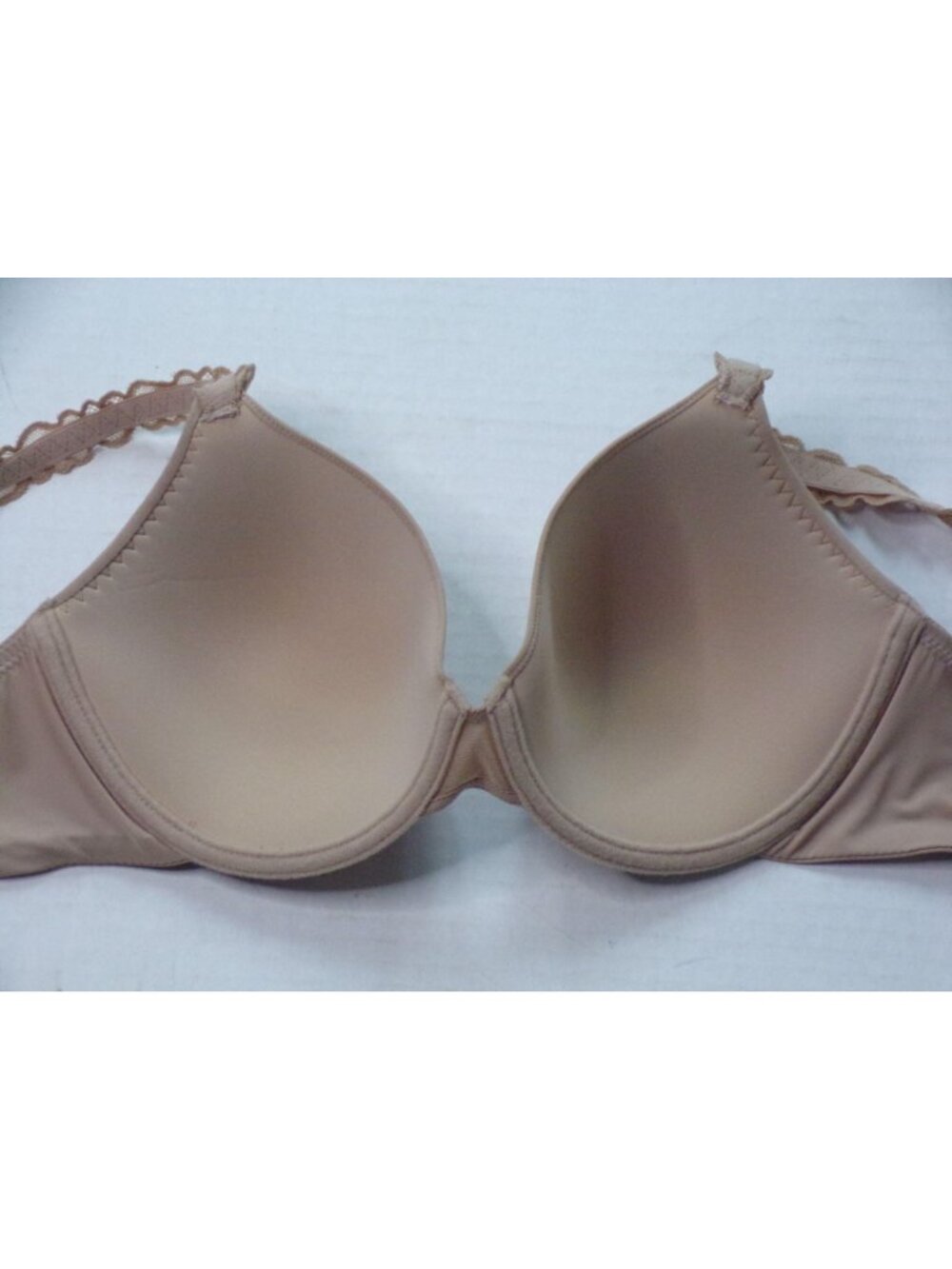 🆕 NATORI Pure Luxe Full UW T-Shirt Bra 34C Beige #732080 - Picture 10 of 11